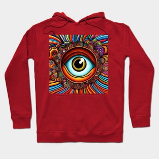 Colorful Spiritual Mystic Eye Hoodie